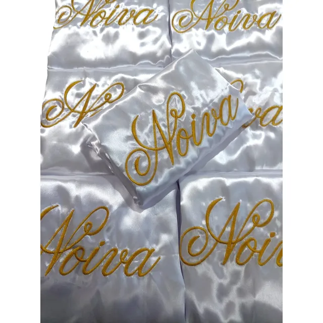 Robe Hobby Roupao Cetim Noiva/madrinhas C/manga