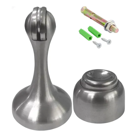Prendedor De Porta Trava Porta Magnetico Fixador Chão/parede