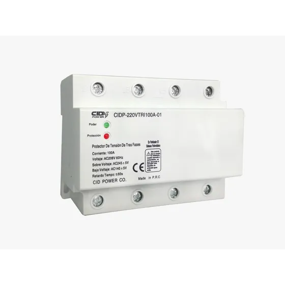 Protector Trifasico Voltaje 220v Supervisor 100 Amp 380v 3l 