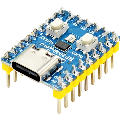 Placa Desenvolvimento Raspberry Pi Pico Rp2040 Zero Nfe