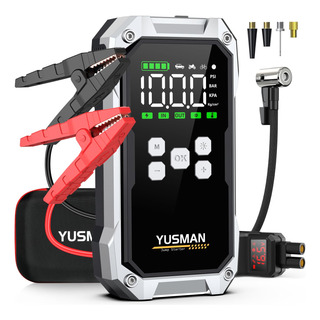 Car Jump Starter Yusman F04 6000a 150 Psi Con Compresor De A Car Jump Starter Yusman F04 6000a 150 Psi Con Compresor De A