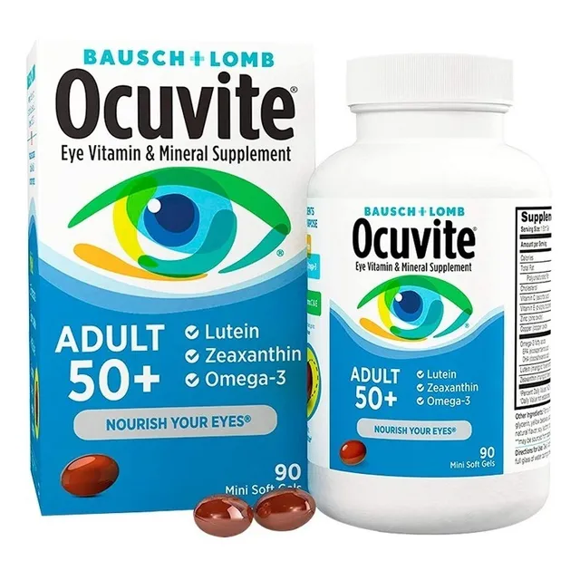 Ocuvite Vitamina Cuidado De Los Ojos Y Vista Original