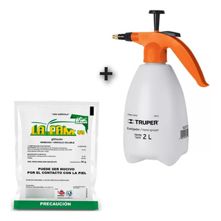 Combo Herbicida Para Secar Maleza + Fumigador Domestico 2 L Combo Herbicida Para Secar Maleza + Fumigador Domestico 2 L