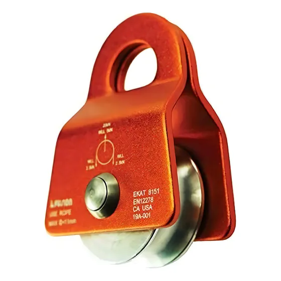 Polea De Rescate De Aluminio De Fusion