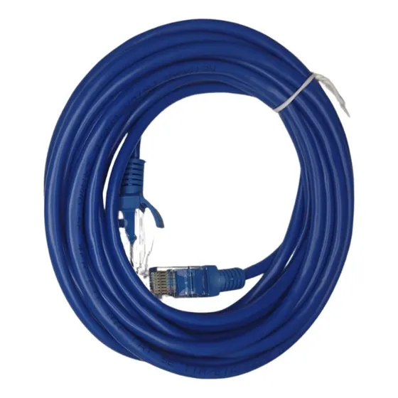 Cabo De Internet Rede Patch Cord Rj45 20 Metros Roteador