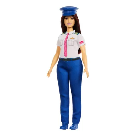 Boneca Barbie Profissões Piloto de Avião Mattel