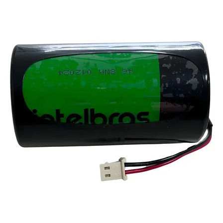 Bateria Da Sirene Xss8000 Intelbras Linha Amt8000 Cor Preto/verde