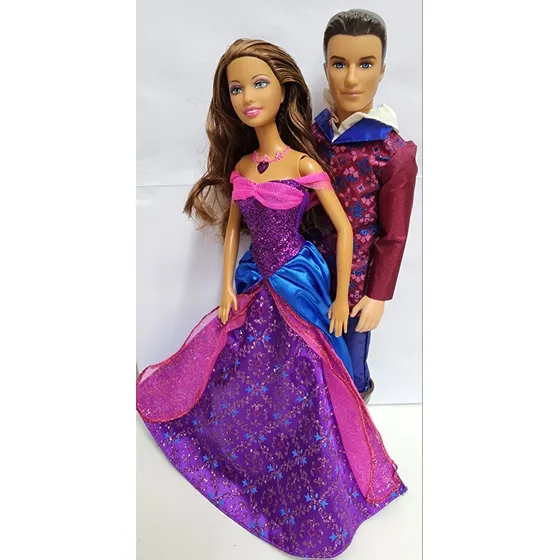 Barbie Alexa E Ken Castelo De Diamantes  2008 Ler Desc.