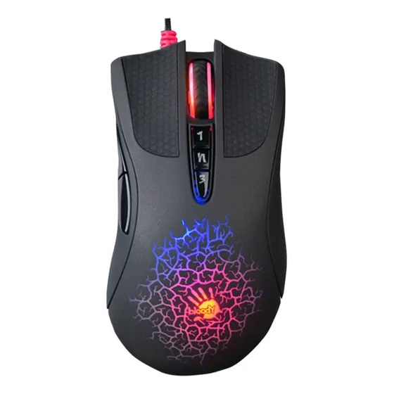. Ratón Para Juegos Con Cable Usb A90 De 4000 Dpi, De Color