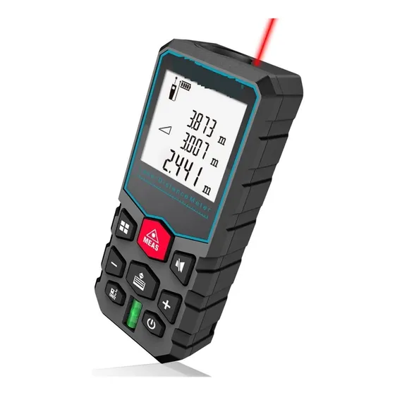 Medidor De Distancia Ruleta Cinta Digital Telémetro Nivel
