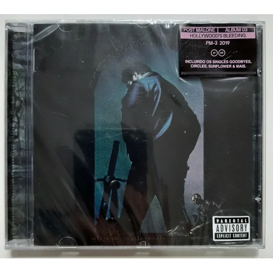 Cd - Post Malone - ( Hollyoods Bleeding  Pm -3 )
