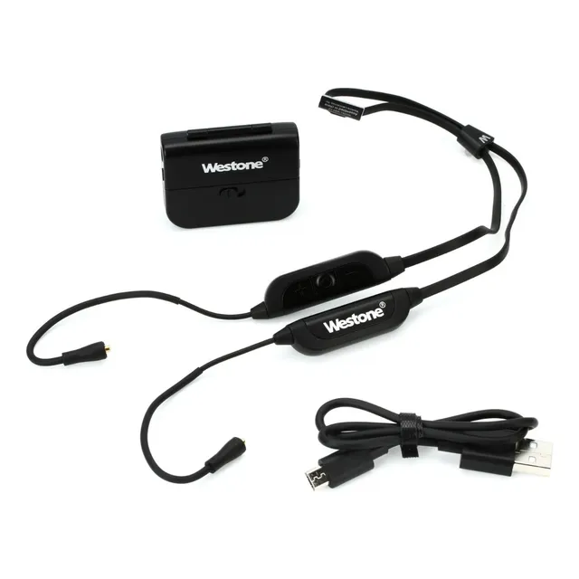 Westone V2 Bluetooth Cable In Ear Audífonos Conector Mmcx Color Negro