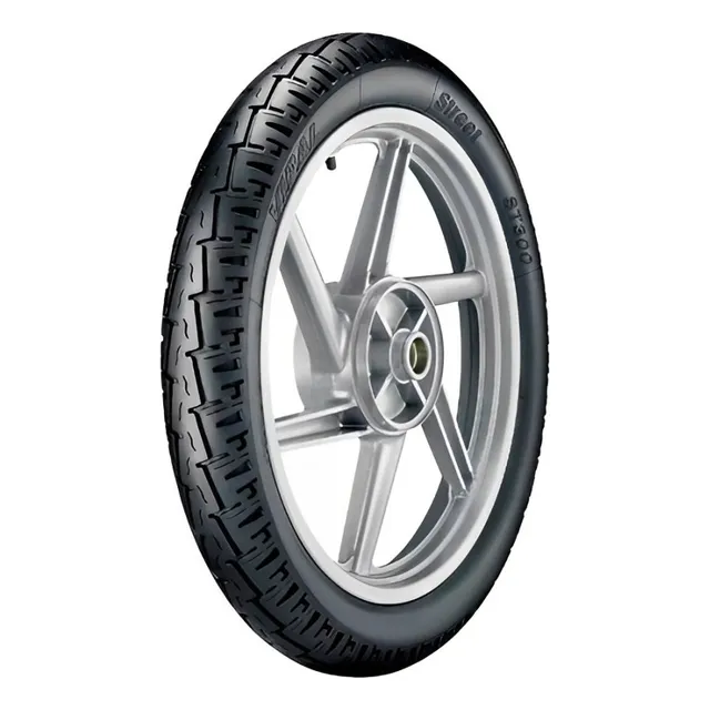 Vipal On Road ST300 Neu Cg Titan Ventilador Ybr Factor 90/90-18 Traseiro