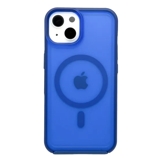 Funda Para iPhone 13 (6.1) Rigida Compatible Con Magsafe Color Azul