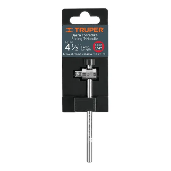 Barra Corrediza Para Dados Cuadro 1/4 , Truper