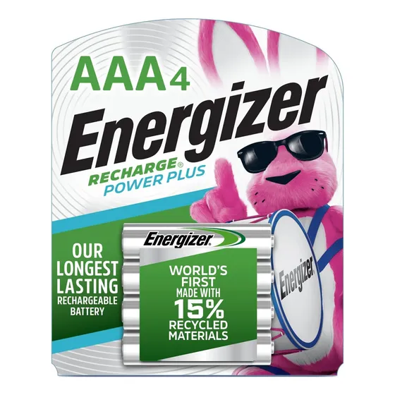 Pilas Energizer Recargables Triple A  Pack 4und