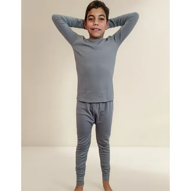Conjunto Primera Capa Niños Juveniles Polar Termico