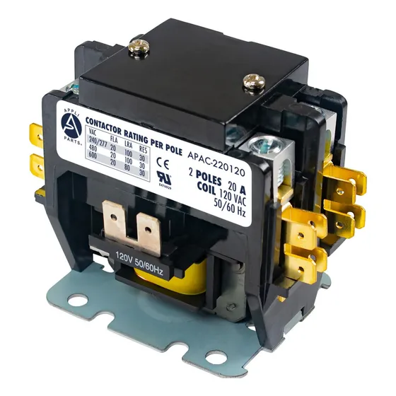 Contactor 2p 20a 120vapac-220120