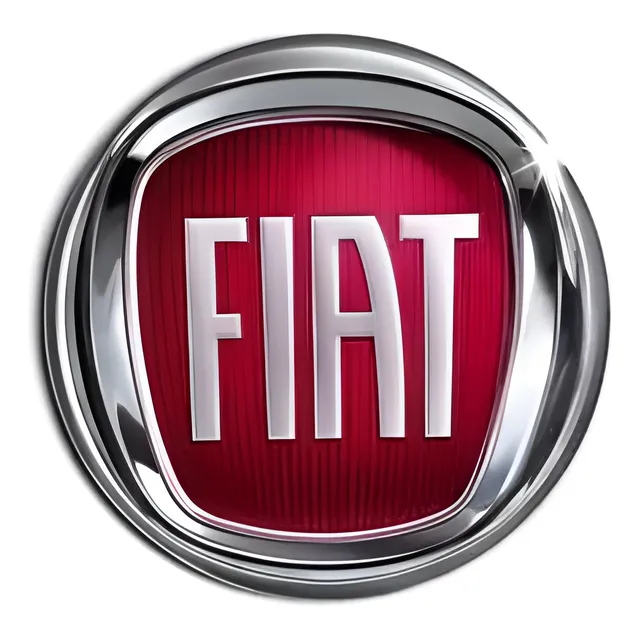 Emblema Centro De Taza Fiat Adhesivo (todos) Con Resina