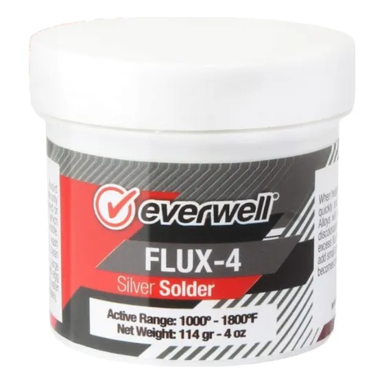 Fundente Para Soldadura De Plata O Borax Flux-4 Everwell