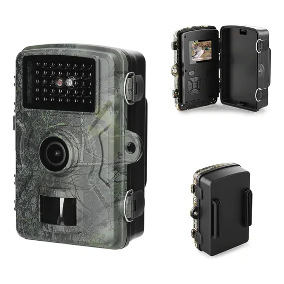 Câmera Trilha Visão Noturna Prova Dágua Tela Lcd Camuflada