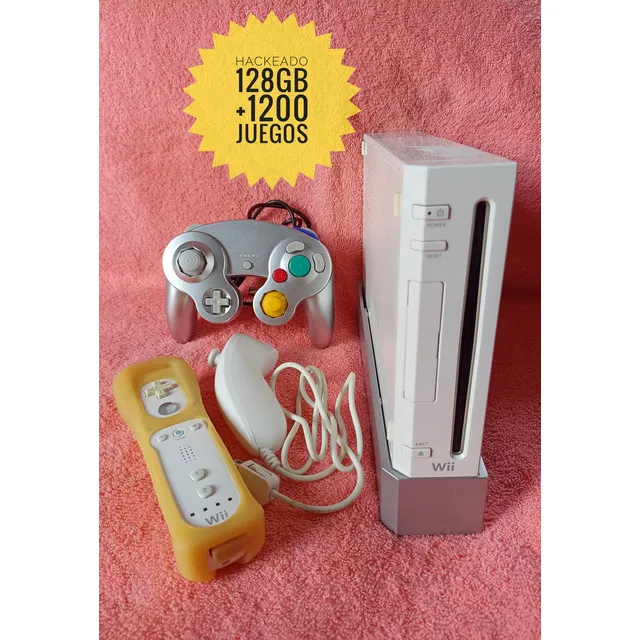 Nintendo Wii Retrocompatible Gamecube 128gb Liberado