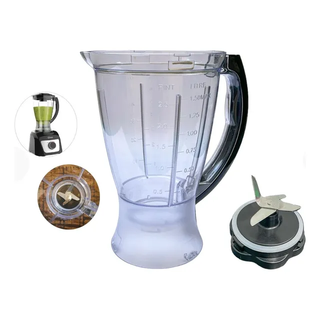 Copo + Facas Multiprocessador Oster Mpr860/870/871 Original