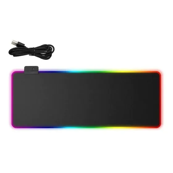 Alfombrilla Mouse Pad Rgb Grande 31'' Antideslizante Nuevos