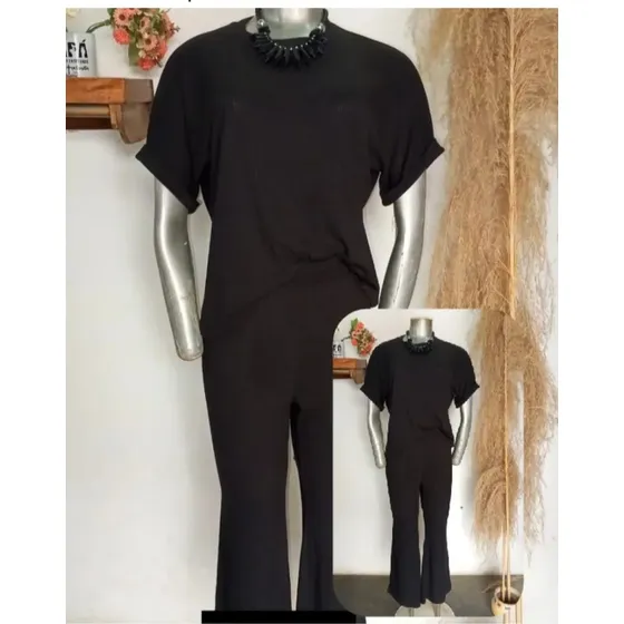 Set Acanalado , Conjunto Acanalado Dama