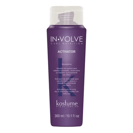 Activador De Rulos Kostume Involve Curl Nutrition 300 Ml