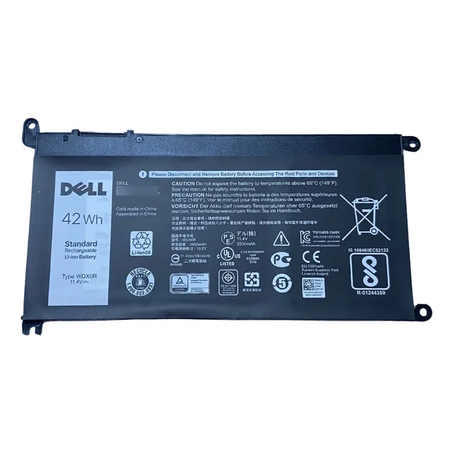 Batería Dell Wdx0r  Energía Confiable