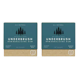 .para Goma De Mascar Remineralizada Underbrush, Boa Para Os. .para Goma De Mascar Remineralizada Underbrush, Boa Para Os.