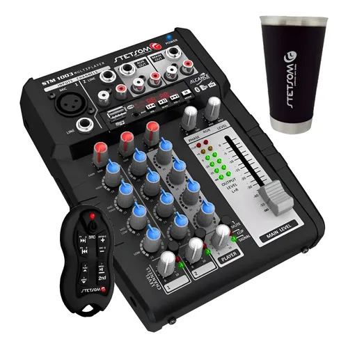 Mesa De Som Phonic Am 642d Usb C/efeito 14 Canais Outlet 110/220