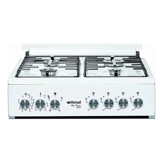 Cocina Combinada Blanca 4 H Gas Itimat 2313150