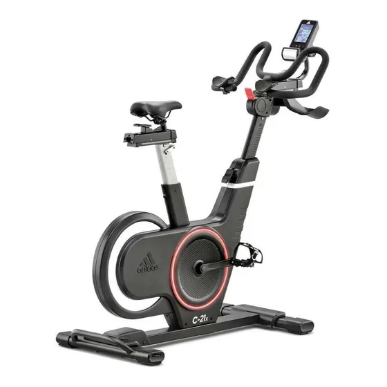 Bicicleta estática adidas C-21x color negro
