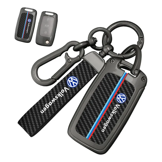 Funda Protector Llave Carbono Para Vw Jetta A4 Clásico Mk6