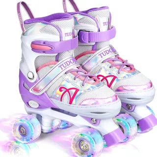 Patines Para Niños, Shine Patines 4 Tallas Ajustable Ro 4z Patines Para Niños, Shine Patines 4 Tallas Ajustable Ro 4z