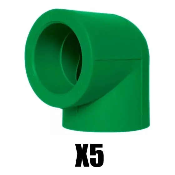 Codo 90º Liso De 32mm Termofusion Ppr