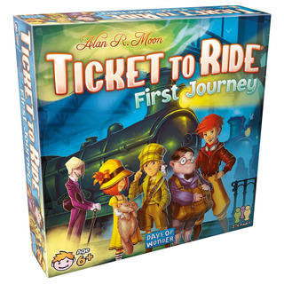Ticket To Ride First Journey Jogo De Tabuleiro | Jogo De Est Ticket To Ride First Journey Jogo De Tabuleiro | Jogo De Est