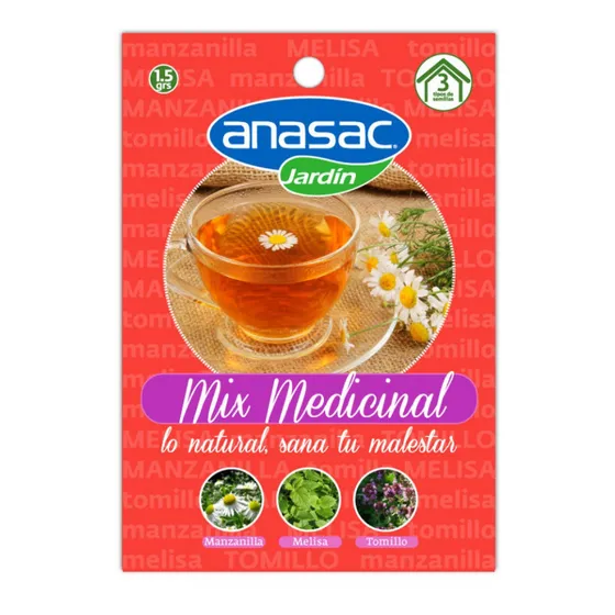 Semillas Mix Medicinal 1,5 Gr - Anasac