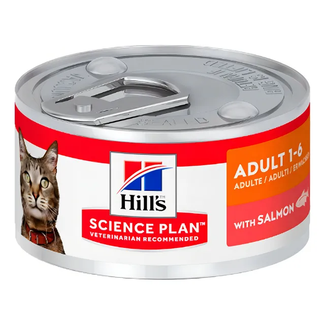 Lata Hill's Gato Adulto Salmón 156 Gr