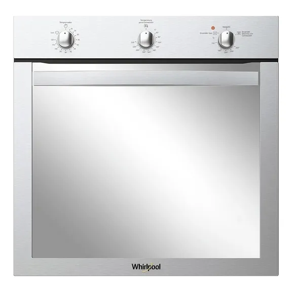 Horno Gas Espejo  Whirlpool 24  De Perillas