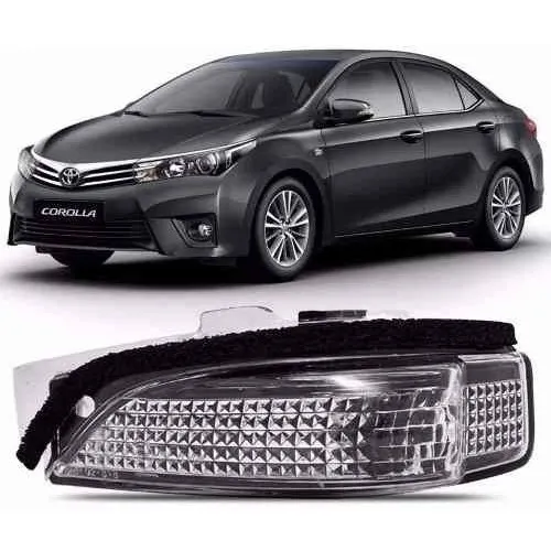 Seta Pisca Da Capa Retrovisor Esquerdo Corolla 2014 A 2019