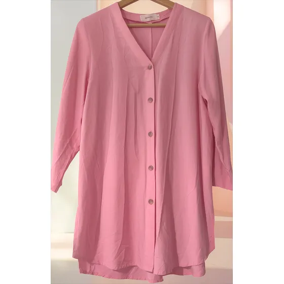 Camisa Larga Rotunda T. M/l