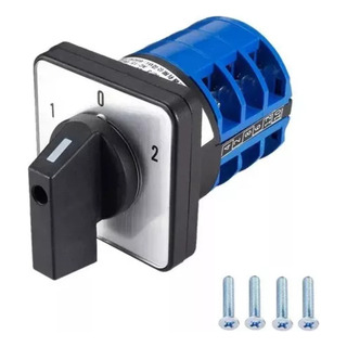 Selector 3 Posiciones 1-0-2 32 Amperes Switch Interruptor Selector 3 Posiciones 1-0-2 32 Amperes Switch Interruptor