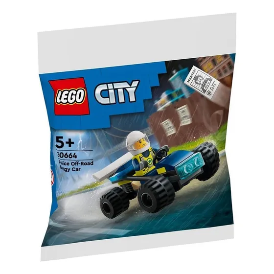 Lego 30664 City policia En Moto Buggy 35 Pzs