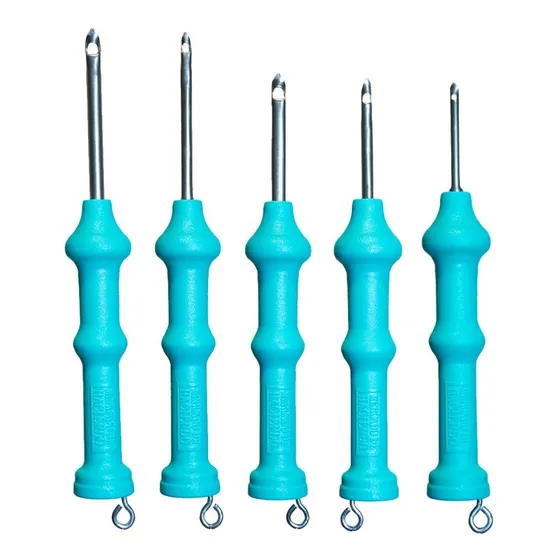 Set De 5 Agujas Mágicas - Bordado Con Punch Needle