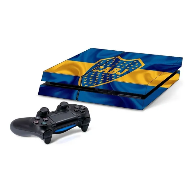 Skin Boca Juniors  Para Ps4 Consola Ploteo Protector Funda