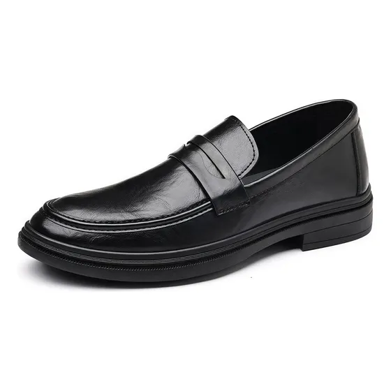 Mocasines De Vestir Hombre Zapatos Formales Sin Cordones