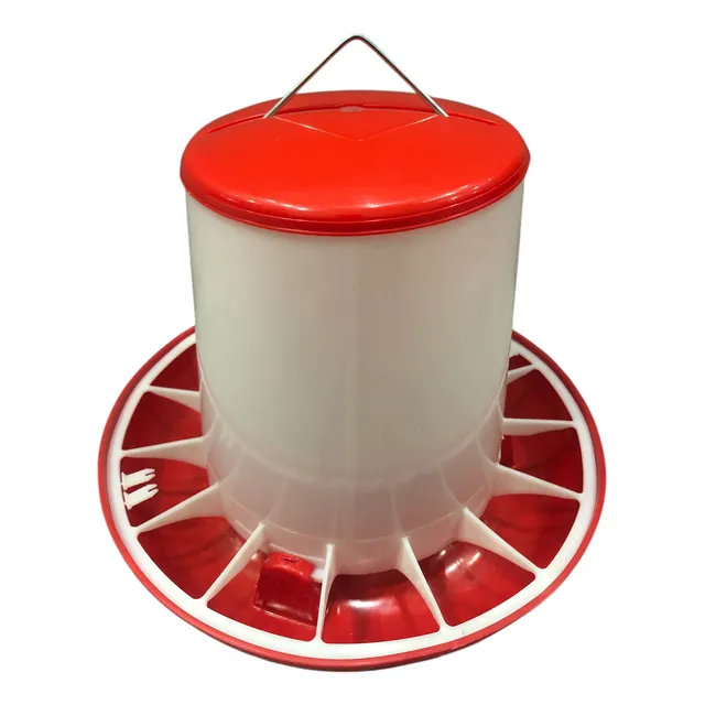 Comedero Avicola Pollos Pollonas Gallinas Tipo Tolva 12 Kg